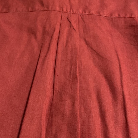 Alvaro A Moreno Linen Blend Button-down Shirt - Picture 7 of 10